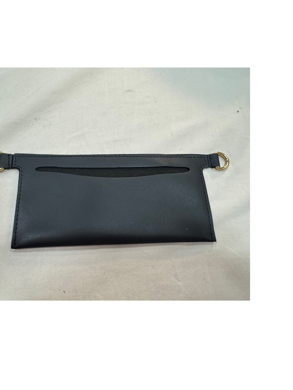 Black  or Red PU Leather Crossbody wallet inserts. (No chain).
